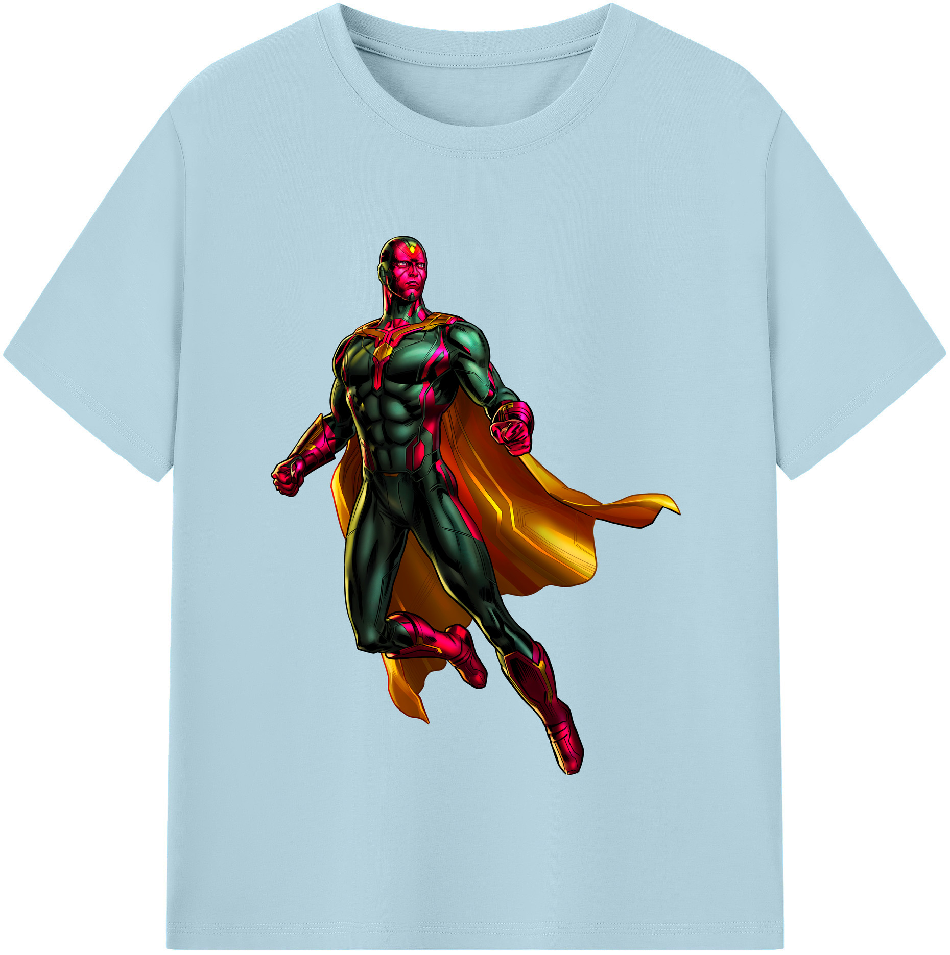 （画像用） アベンジャーズ The Avengers 綿100％半袖Tシャツ（フロントプリント）